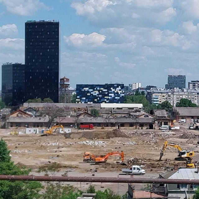 Radovi na parkiralištu TŽV Gredelj, svibanj 2025. godine