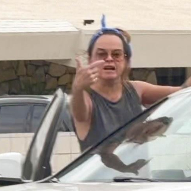 Taryn Manning tijekom svađe na parkiralištu