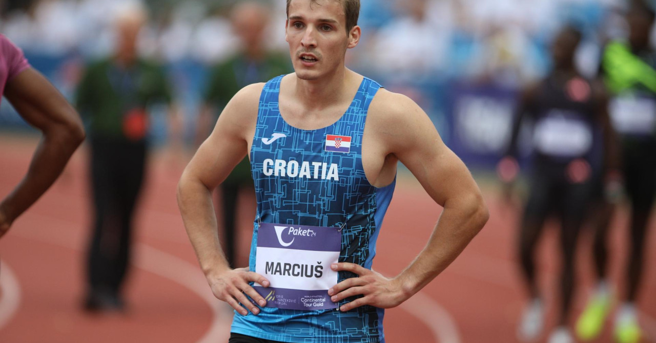 Karlo Marciuš z novim državnim rekordom na 200 metrov
