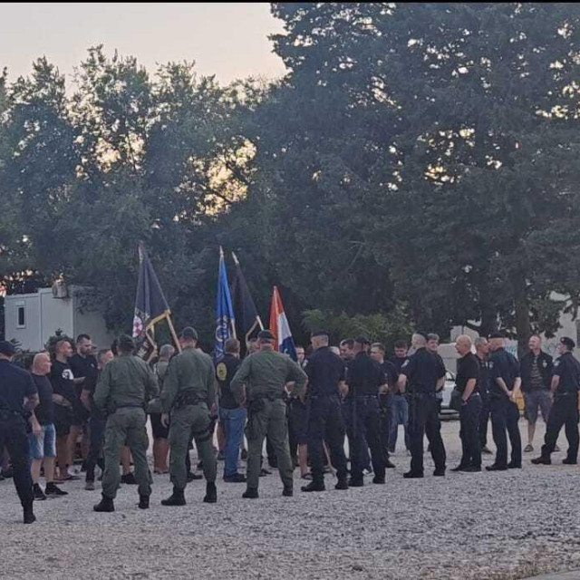 Prosvjednici u Benkovcu