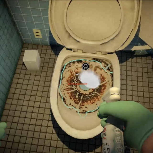 Zahodska školjka jedno je od zahtjevnijih mjesta za čišćenje, čak i u igri