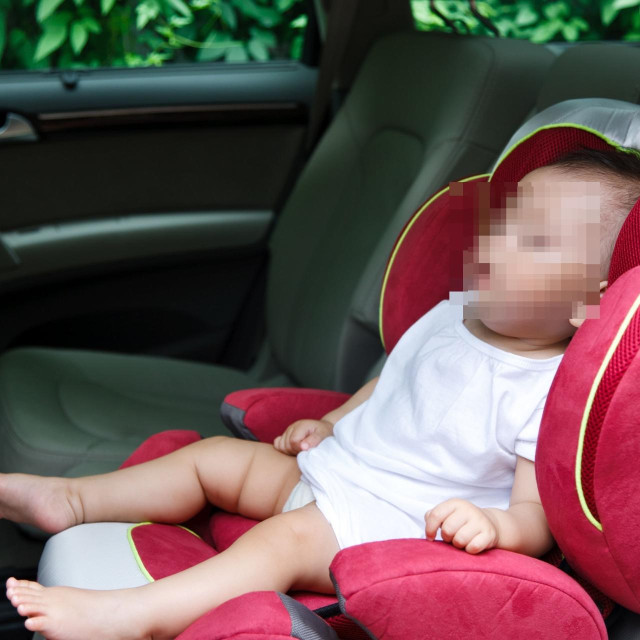 Dijete u sjedalici, ilustracija