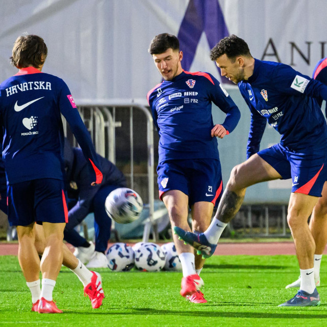 Borna Sosa, Petar Sučić i Ivan Perišić