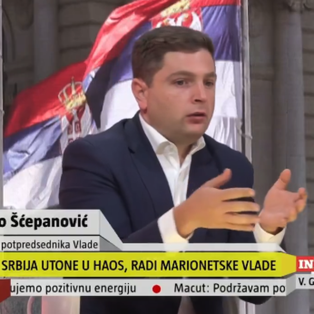 Marko Šćepanović, savjetnik potpredsjednika srbijanske vlade Ivice Dačića