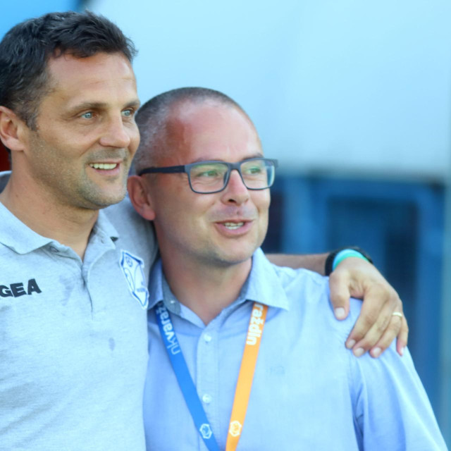Mario Kovačević i Nikola Šafarić na klupi Varaždina prije tri godine