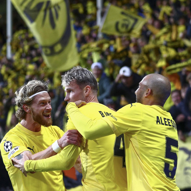 Igrači i navijači Bodo/Glimta