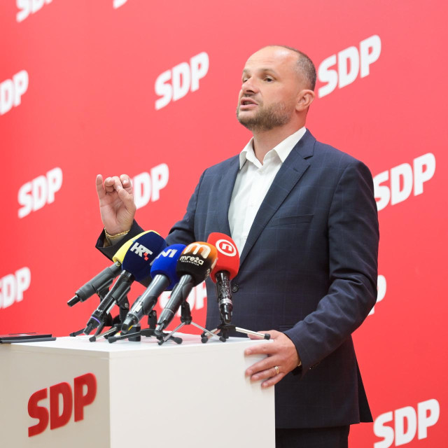 Predsjednik SDP-a Siniša Hajdaš Dončić