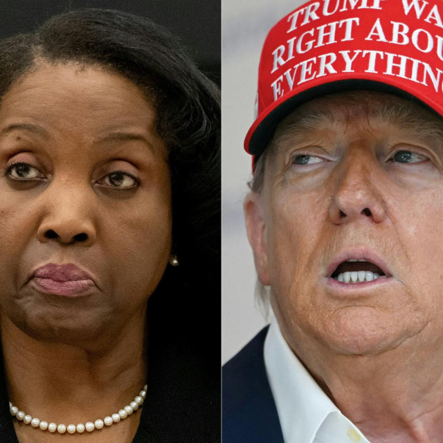 Lisa Cook i Donald Trump