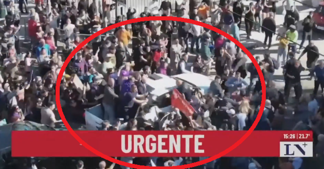 VIDEO Totalni kaos u Buenos Airesu, argentinski predsjednik jedva izvukao živu glavu