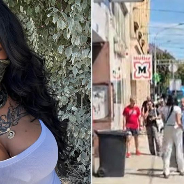 Dajana Radošljević, tučnjava s vozačem ZET-a