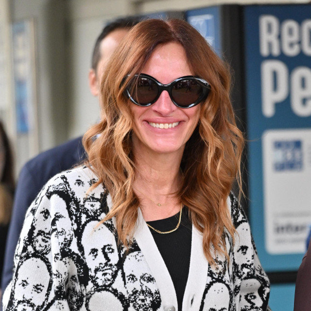 Julia je nosila isprintno lice redatelja svog novog filma