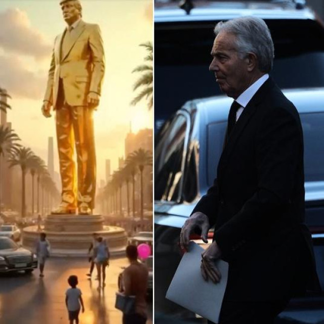 Tony Blair; Trumpovi planovi za ‘Rivijeru Gaza‘