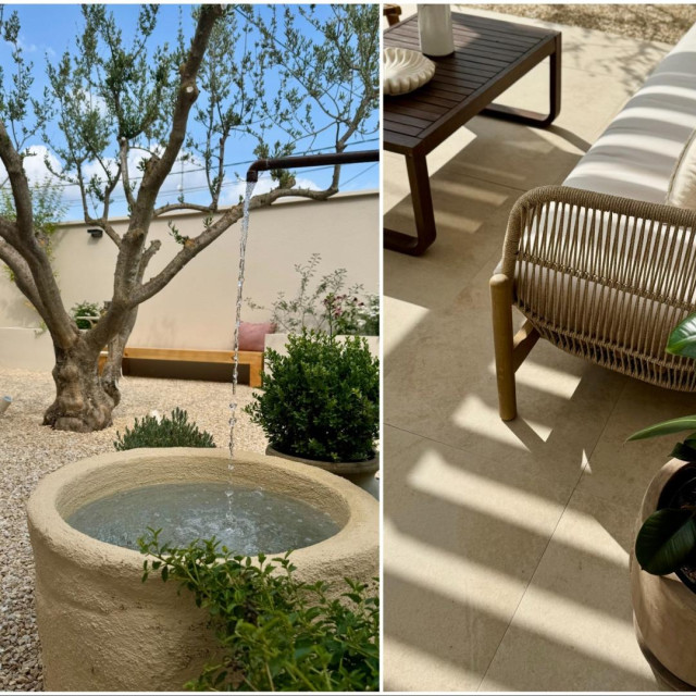 Preuređeno dvorište Ingrid Jančec