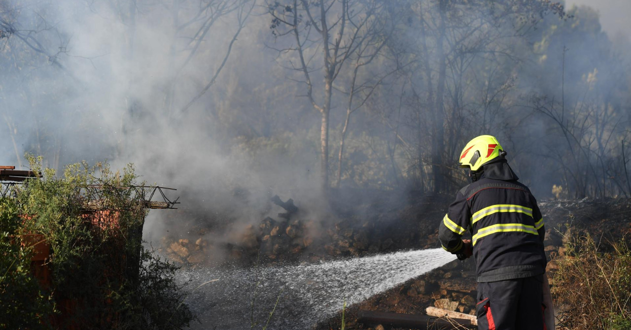 Buknuo požar na Mljetu, gašenje otežava jako jugo