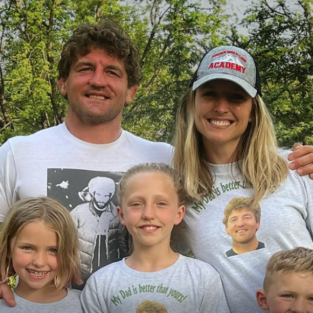 Ben Askren, supruga Amy i njihova djeca