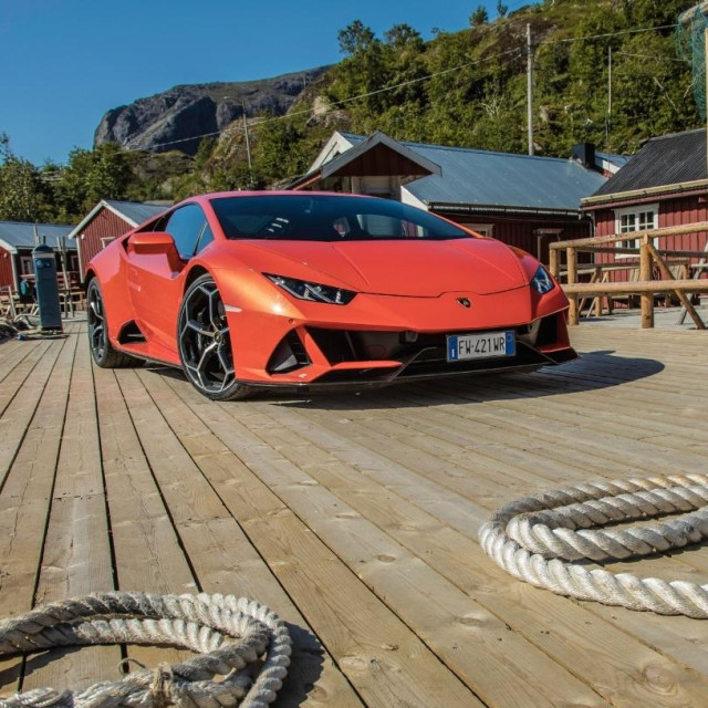 Lamborghini Huracan Evo, ilustracija