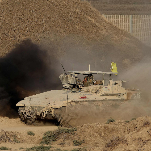 Oklopno vozilo izraelske vojske u Gazi