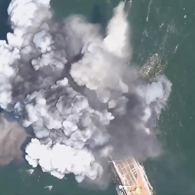 Ruski napad na ukrajinski brod