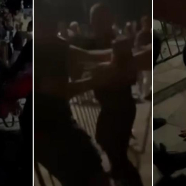 Prizor premlaćivanja mladića u Poreču