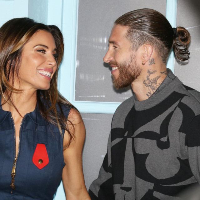 Sergio Ramos i supruga Pilar