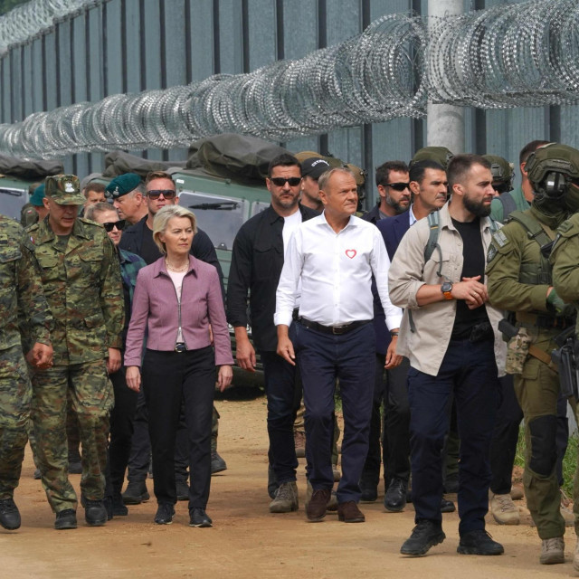 Ursula von der Leyen je prije Bugarske bila u posjetu Poljskoj