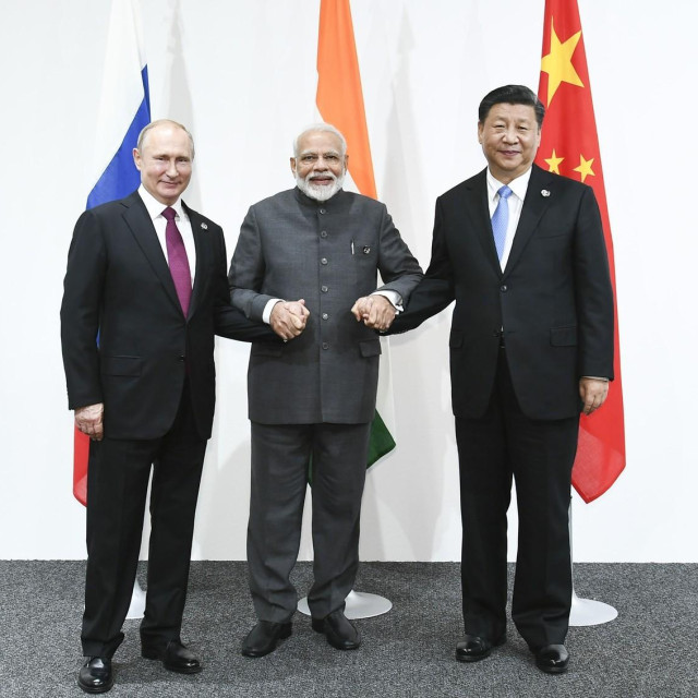 Vladimir Putin i Modi 