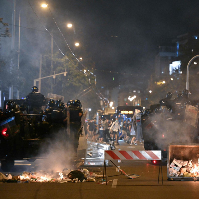 Beograd, prosvjed 18. kolovoza