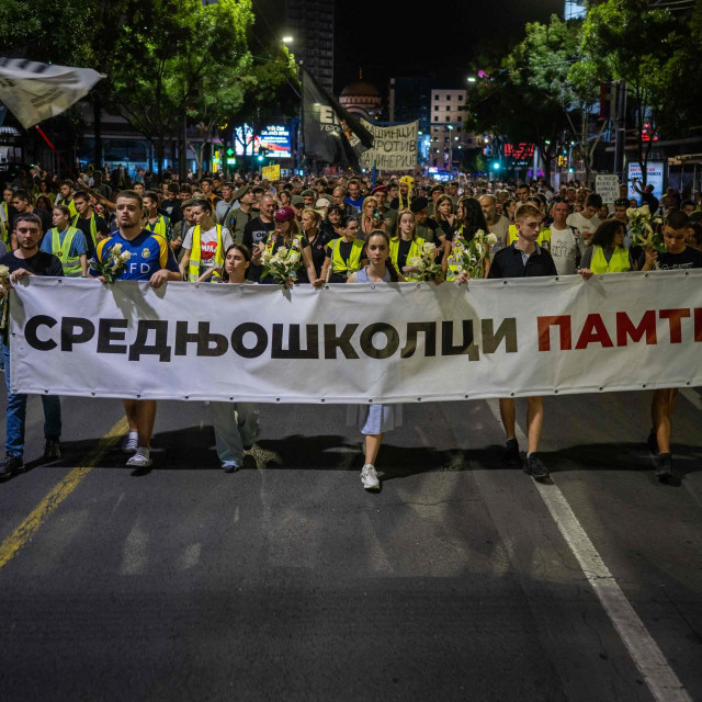 Prosvjed u Beogradu, 1.9.2025.