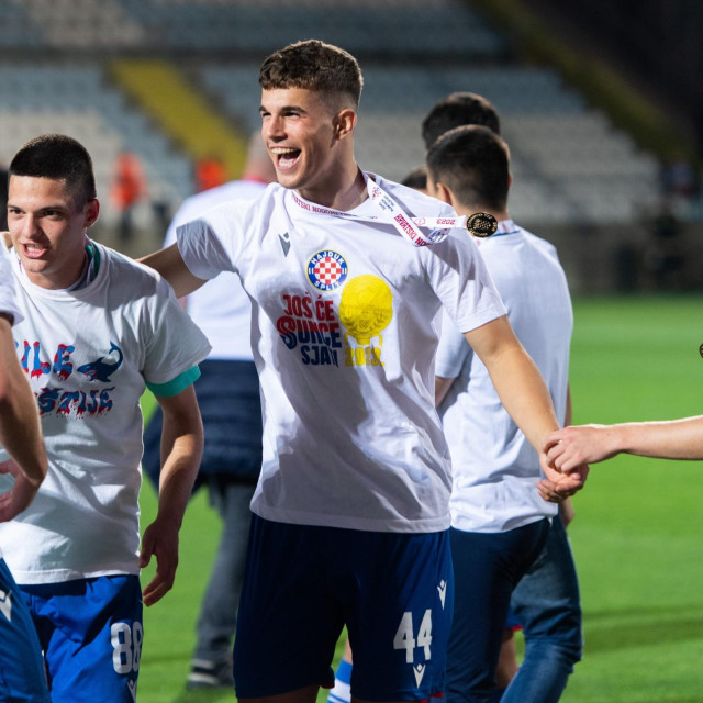 Vušković u dresu Hajduka