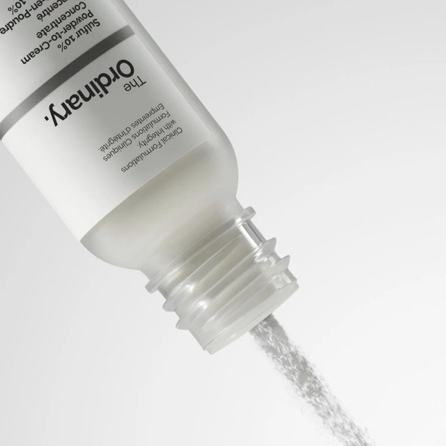 The Ordinary Sulfur 10 posto Powder-to-Cream Concentrate