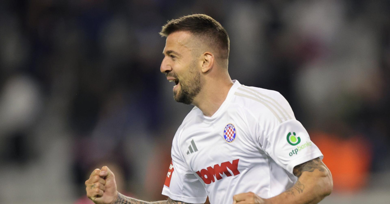 Nekdanji as Hajduka, Aleksandar Trajkovski, z atraktivnim golom navdušil v prijateljski tekmi