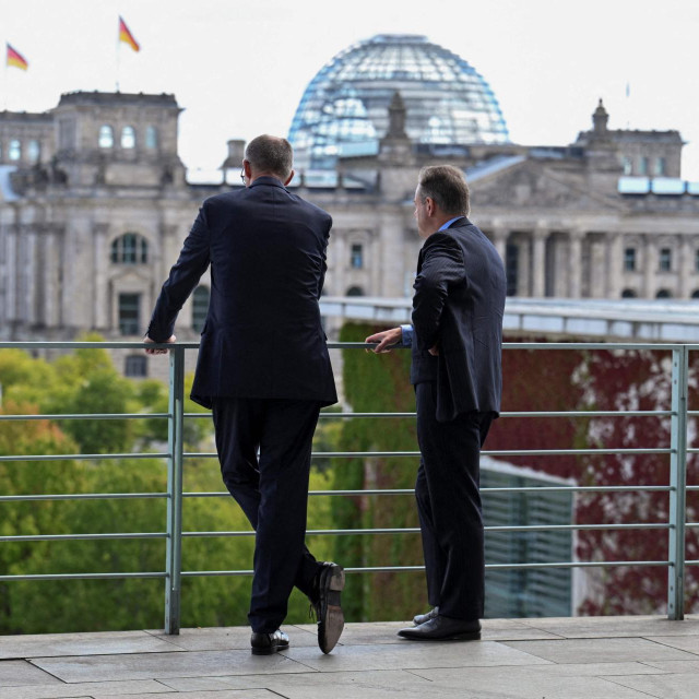 Friedrich Merz i Bart de Wever