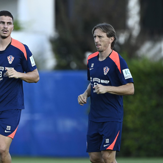 Franjo Ivanović i Luka Modrić