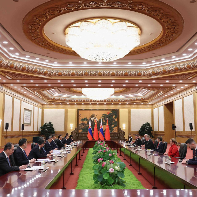 Sastanak Xi Jinpinga i slovačkog premijera Roberta Fica