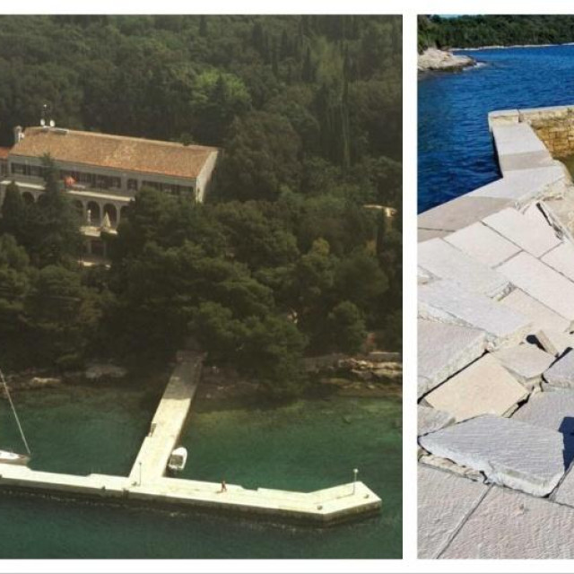 Bijela vila na Brijunima i Titov mul