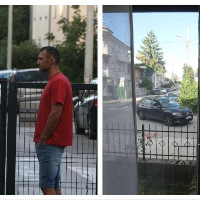 Supružnici Piskač i pogled iz njihove kuće