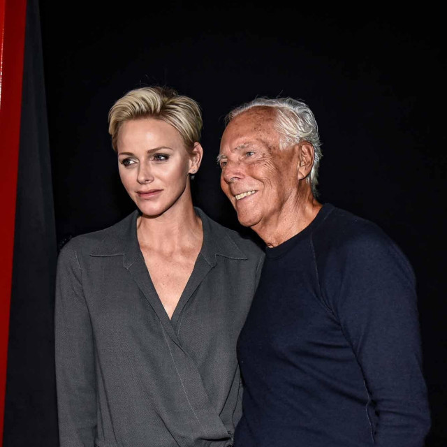Princeza Charlene i Giorgio Armani bili su bliski prijatelji