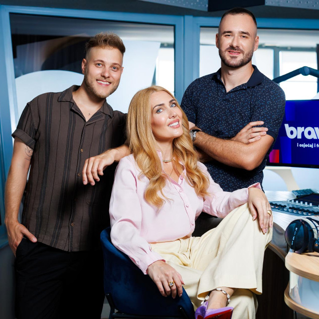 Ivana Mišerić, Filip Han i Bruno Bucić