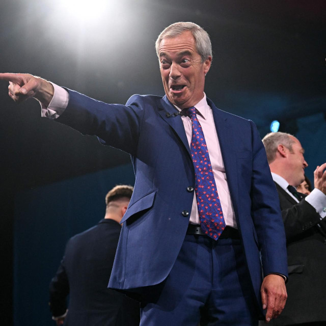 Nigel Farage, lider Reform UK