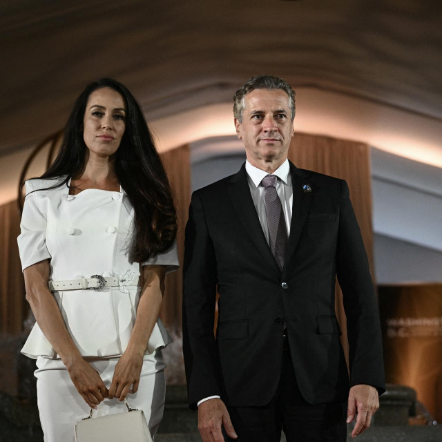 Robert Golob i Tina Gaber