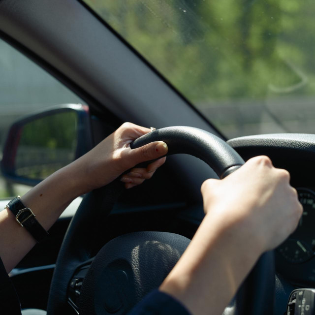 Vozačica, ilustracija