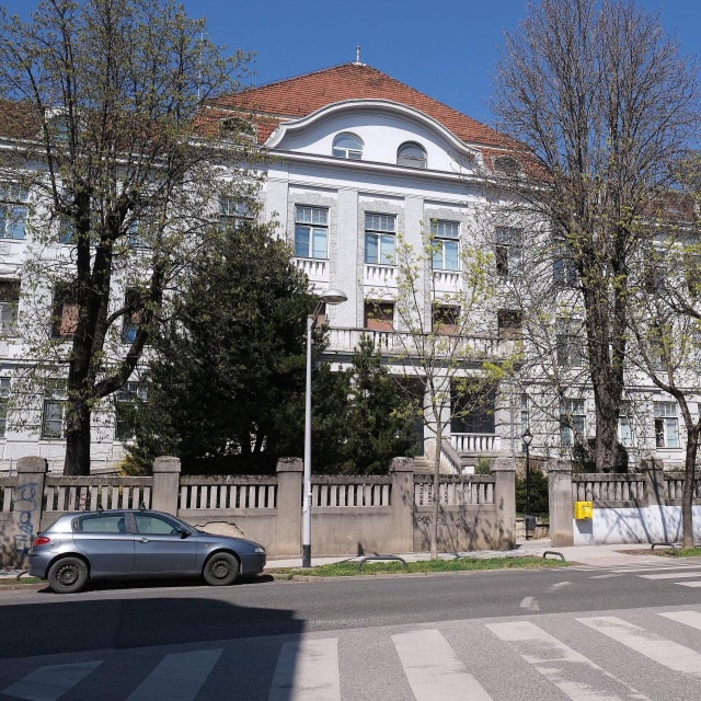 Zagreb, Petrova ulica, Klinika za ženske bolesti i porode (arhiva)