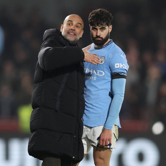 Pep Guardiola i Joško Gvardiol