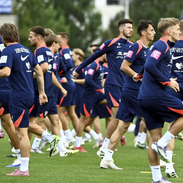 Trening hrvatske reprezentacije