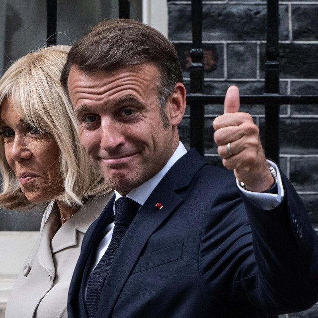 Emmanuel i Brigitte Macron