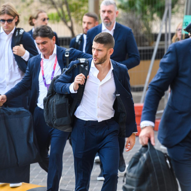 Marijan Kustić, Andrej Kramarić, Zlatko Dalić, Borna Sosa