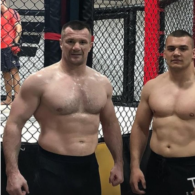 Cro Cop i Stošić (arhivska fotografija)