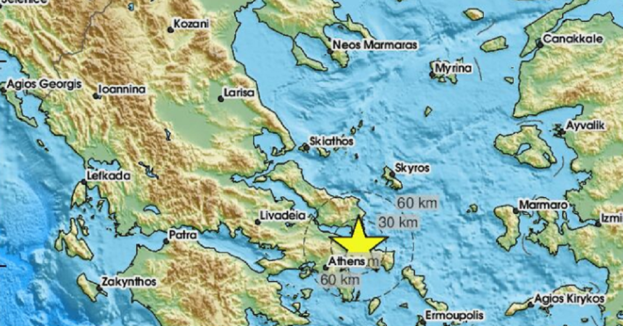 Snažan potres od 5,3 po Richteru pogodio grčki otok: Osjetio se i u Ateni
