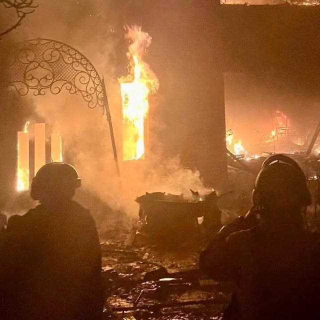 Napad dronovima na Ukrajinu