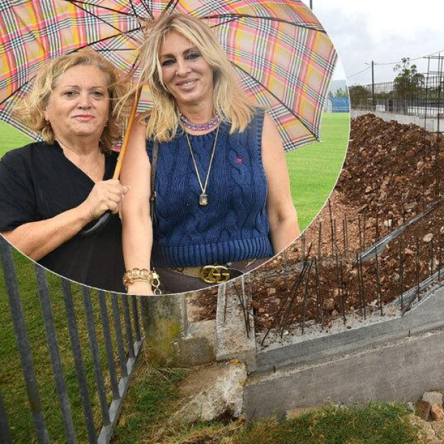 Tanja Meštrov Jerak i odvjetnica Larisa Radović na lokaciji